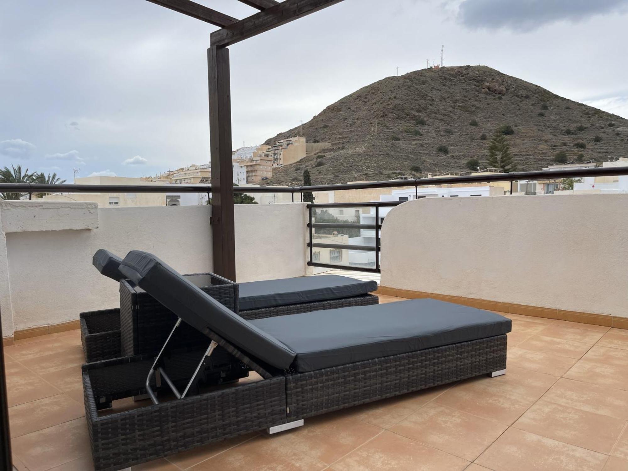 Atico Carboneras Con Fantastica Terraza Leilighet Eksteriør bilde